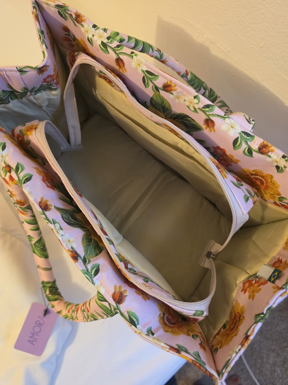 Floral Tote Bag - Picture 2 of 7